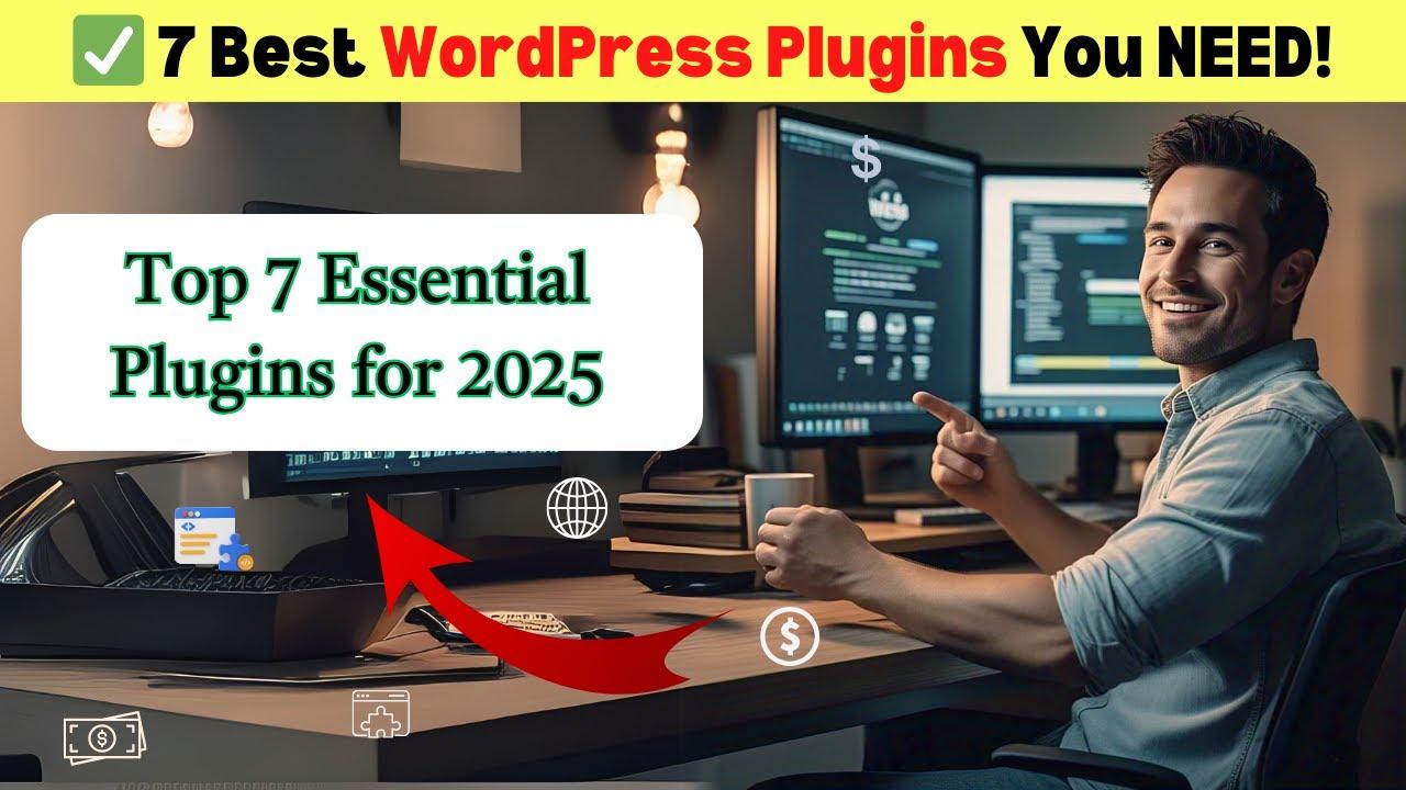 7 Best WordPress Plugins You Must Use in 2026! 🚀 | Top Plugins for Beginners & Experts