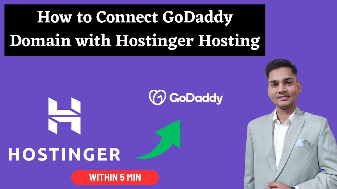 How to Connect GoDaddy Domain with Hostinger Hosting | Point Godaddy Domain to Hostinger | 2023