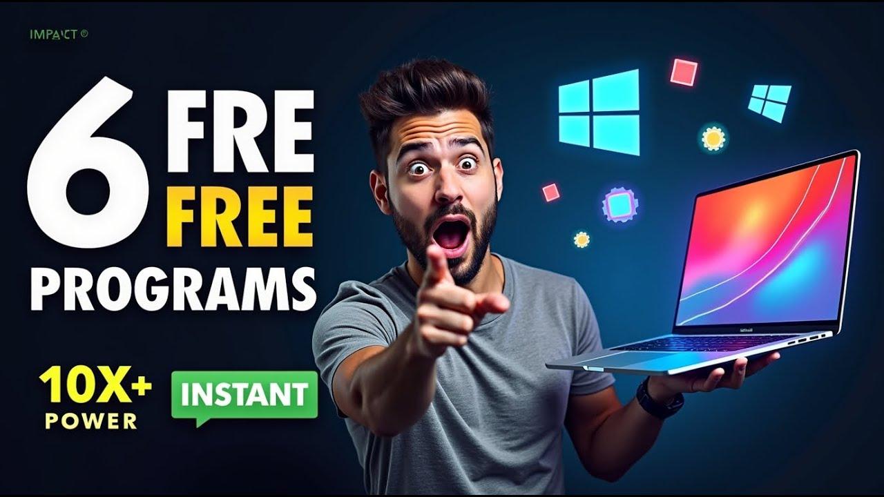 6 FREE Programs That Make Windows 10x More Powerful Instant Results